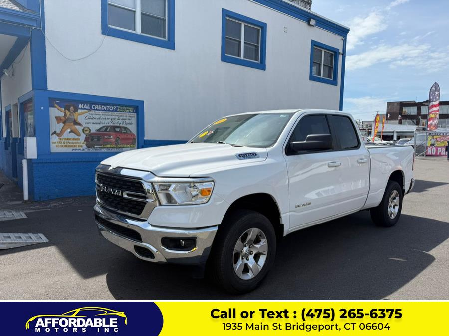 2022 Ram 1500 Big Horn 4x4 Quad Cab 6''4" Box, available for sale in Bridgeport, Connecticut | Affordable Motors 2 LLC. Bridgeport, Connecticut 2022 Ram 1500 Big Horn 4x4 Quad Cab 6''4" Box, available for sale in Bridgeport, Connecticut | Affordable Motors 2 LLC. Bridgeport, Connecticut