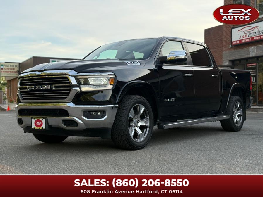2019 Ram 1500 Laramie 4x4 Crew Cab 5''7" Box, available for sale in Hartford, Connecticut | Lex Autos LLC. Hartford, Connecticut