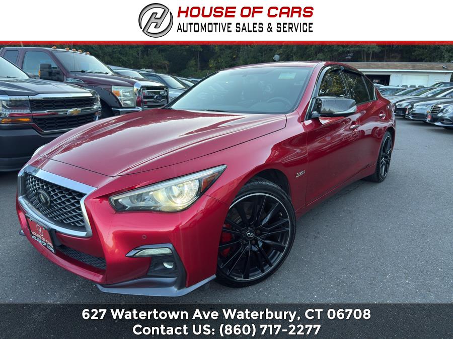 Used INFINITI Q50 RED SPORT 400 AWD 2019 | House of Cars CT. Meriden, Connecticut