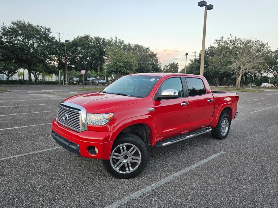 2010 Toyota Tundra 4WD Truck CrewMax 5.7L FFV V8 6-Spd AT LTD (Natl), available for sale in Longwood, Florida | Majestic Autos Inc.. Longwood, Florida