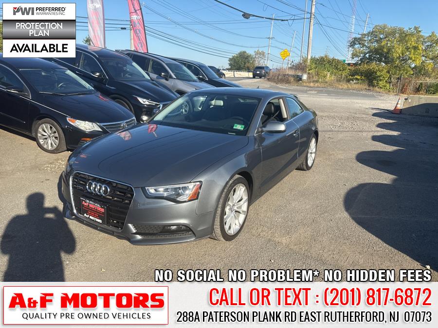 2013 Audi A5 2dr Cpe Auto quattro 2.0T Premium, available for sale in East Rutherford, New Jersey | A&F Motors LLC. East Rutherford, New Jersey