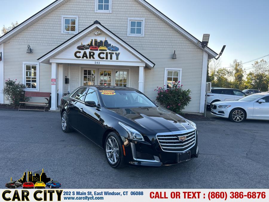 2018 Cadillac CTS Sedan 4dr Sdn 3.6L Luxury AWD, available for sale in East Windsor, Connecticut | Car City LLC. East Windsor, Connecticut
