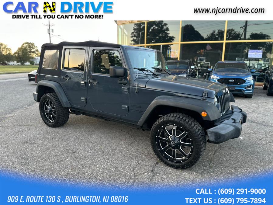 2016 Jeep Wrangler Unlimited Sport, available for sale in Burlington, New Jersey | Car N Drive. Burlington, New Jersey 2016 Jeep Wrangler Unlimited Sport, available for sale in Burlington, New Jersey | Car N Drive. Burlington, New Jersey