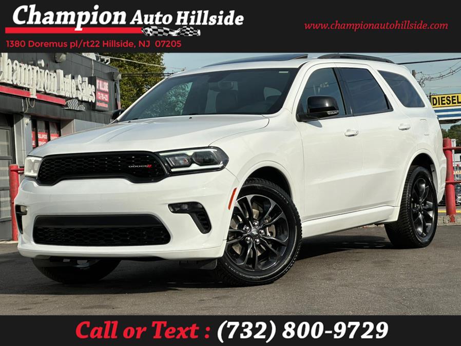 2021 Dodge Durango GT Plus AWD, available for sale in Hillside, New Jersey | Champion Auto Hillside. Hillside, New Jersey