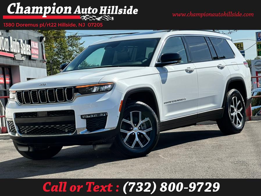 2024 Jeep Grand Cherokee L Limited 4x4, available for sale in Hillside, New Jersey | Champion Auto Hillside. Hillside, New Jersey