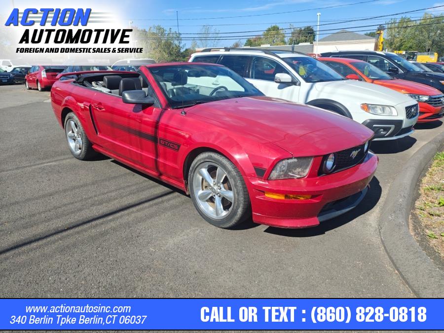 2008 Ford Mustang 2dr Conv GT Premium California Special, available for sale in Berlin, Connecticut | Action Automotive. Berlin, Connecticut 2008 Ford Mustang 2dr Conv GT Premium California Special, available for sale in Berlin, Connecticut | Action Automotive. Berlin, Connecticut
