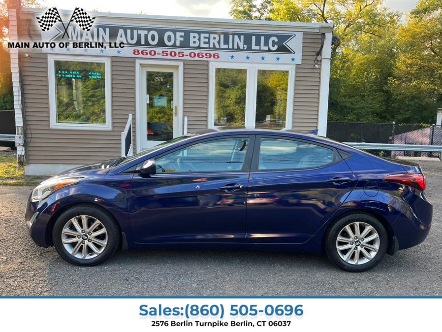 2014 Hyundai Elantra 4dr Sdn Auto SE (Alabama Plant), available for sale in Berlin, Connecticut | Main Auto of Berlin. Berlin, Connecticut 2014 Hyundai Elantra 4dr Sdn Auto SE (Alabama Plant), available for sale in Berlin, Connecticut | Main Auto of Berlin. Berlin, Connecticut
