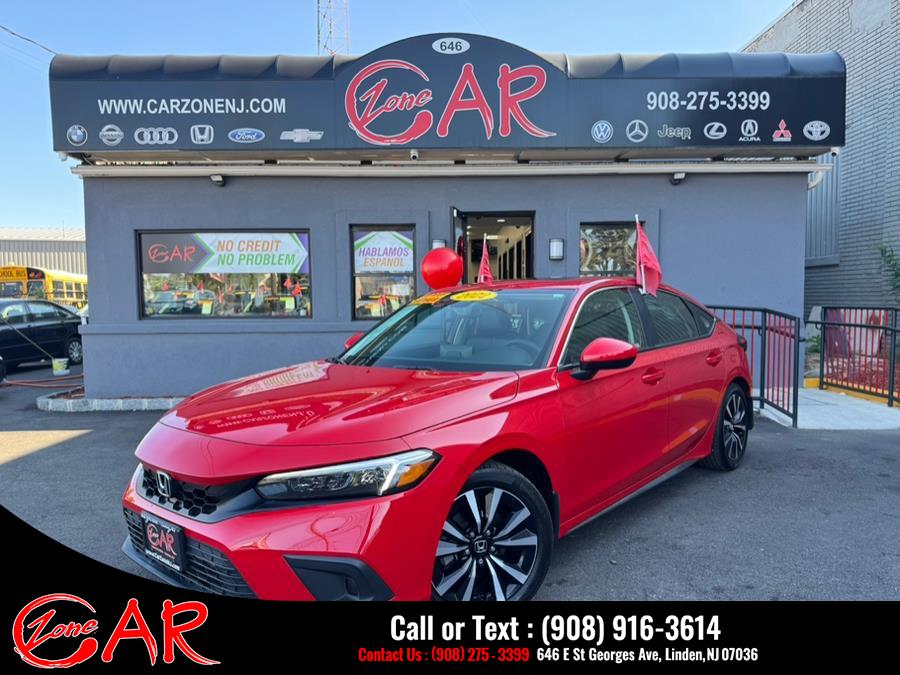 Used 2022 Honda Civic Hatchback in Linden, New Jersey | Car Zone. Linden, New Jersey