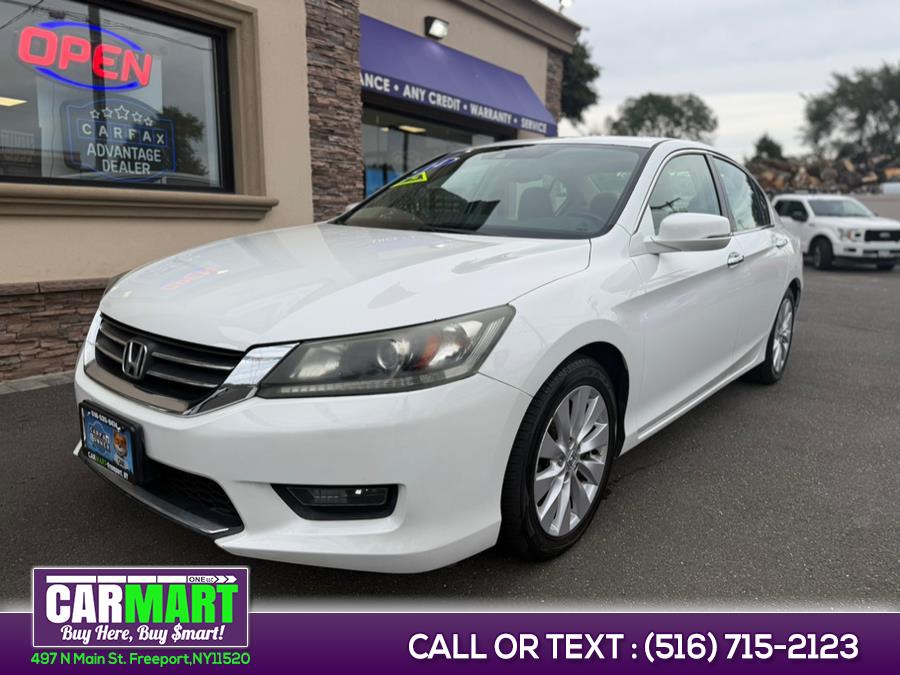 2014 Honda Accord Sedan 4dr I4 CVT EX-L w/Navi, available for sale in Freeport, New York | Carmart One LLC. Freeport, New York