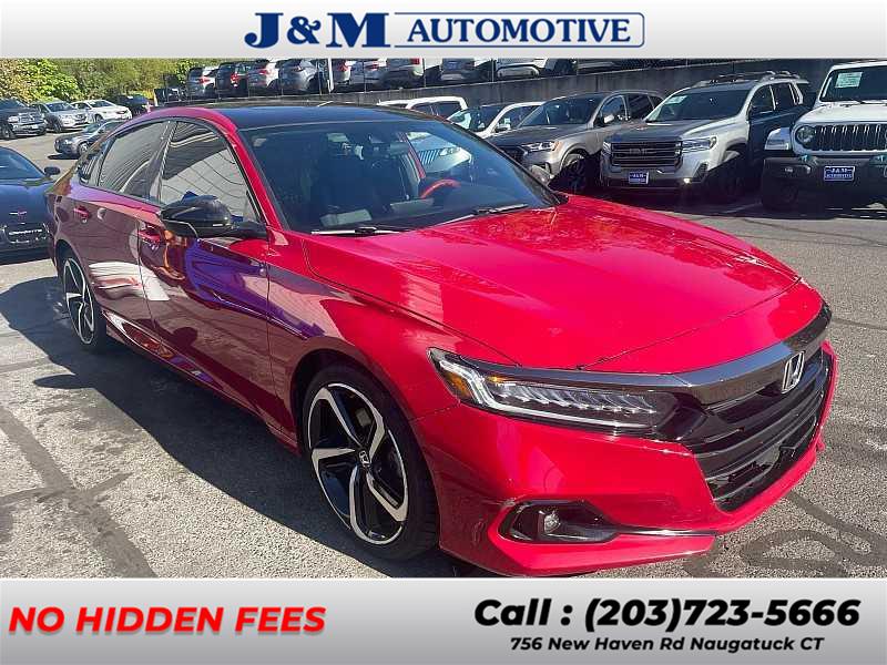 2021 Honda Accord Sport, available for sale in Naugatuck, Connecticut | J&M Automotive Sls&Svc LLC. Naugatuck, Connecticut