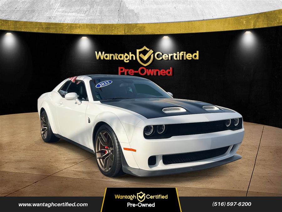 2022 Dodge Challenger SRT Hellcat Widebody RWD, available for sale in Wantagh, New York | Wantagh Certified. Wantagh, New York 2022 Dodge Challenger SRT Hellcat Widebody RWD, available for sale in Wantagh, New York | Wantagh Certified. Wantagh, New York