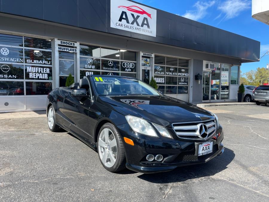 2011 Mercedes-Benz E-Class 2dr Cabriolet E550 RWD, available for sale in Bloomfield, Connecticut | AXA Car Sales and Repair LLC. Bloomfield, Connecticut