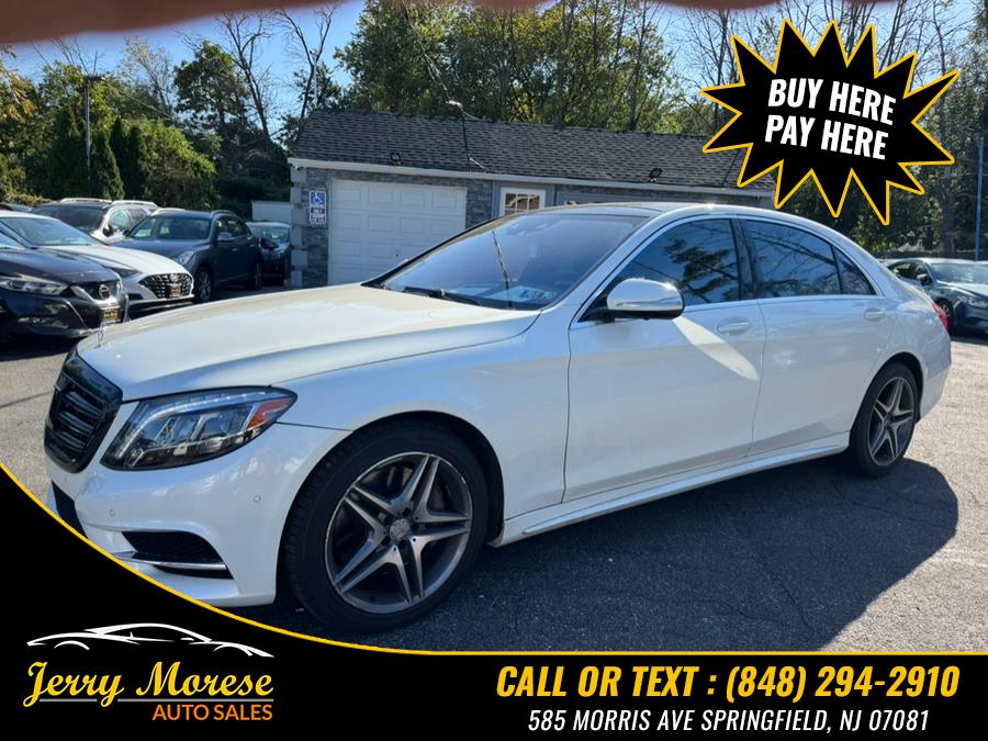 2016 Mercedes-Benz S-Class 4dr Sdn S550 4MATIC, available for sale in Springfield, New Jersey | Jerry Morese Auto Sales. Springfield, New Jersey