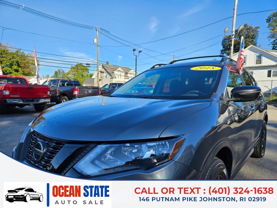 2018 Nissan Rogue AWD SV, available for sale in Johnston, Rhode Island | Ocean State Auto Sales. Johnston, Rhode Island