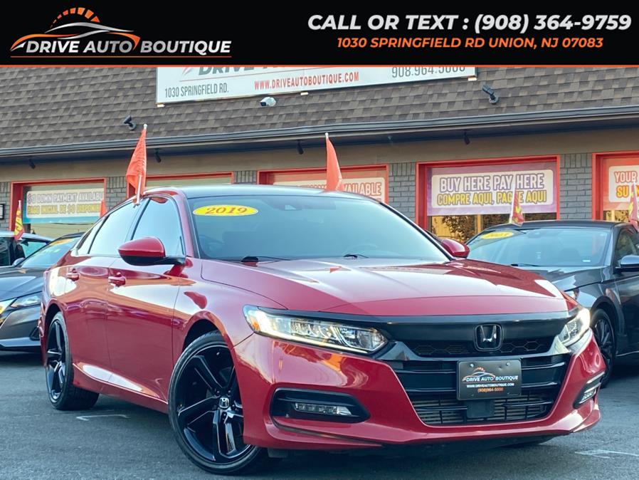 2019 Honda Accord Sedan Sport 1.5T CVT, available for sale in Union, New Jersey | Drive Auto Boutique. Union, New Jersey