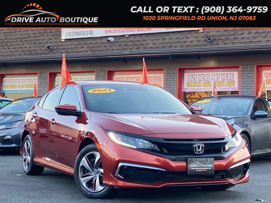 2021 Honda Civic Sedan LX CVT, available for sale in Union, New Jersey | Drive Auto Boutique. Union, New Jersey