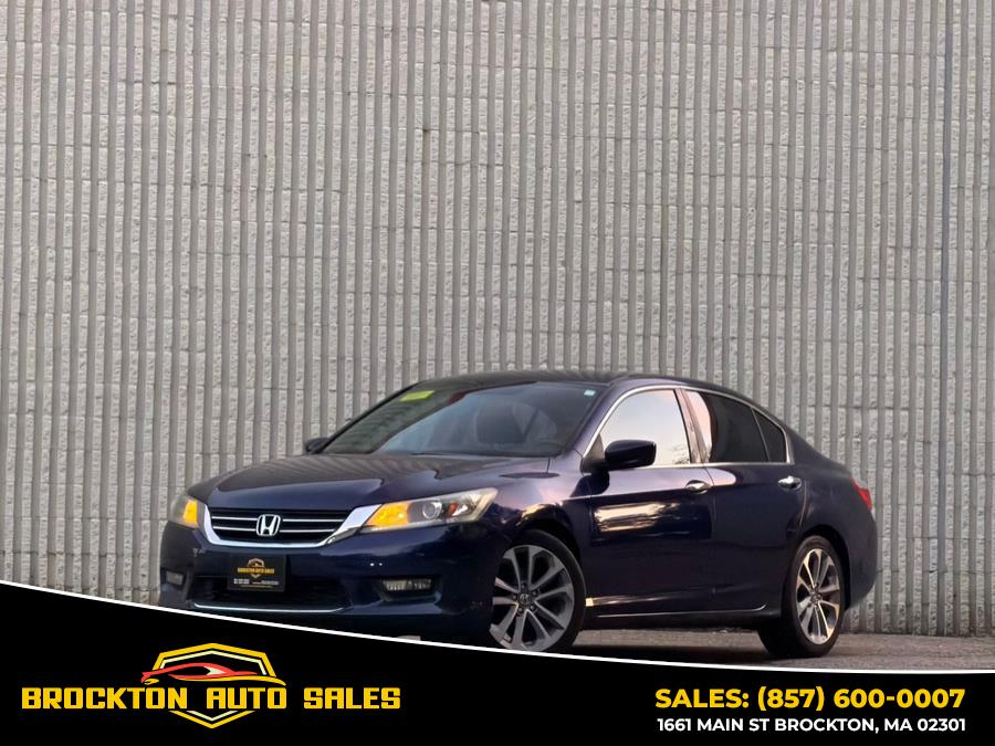 2014 Honda Accord Sedan 4dr I4 CVT Sport, available for sale in BROCKTON, Massachusetts | Brockton Auto Sales Inc. BROCKTON, Massachusetts 2014 Honda Accord Sedan 4dr I4 CVT Sport, available for sale in BROCKTON, Massachusetts | Brockton Auto Sales Inc. BROCKTON, Massachusetts