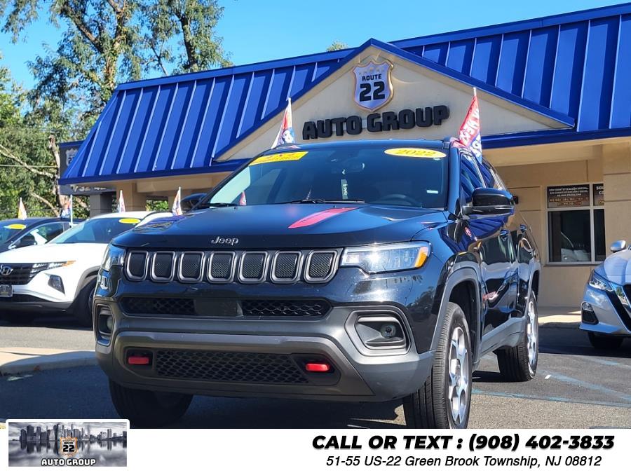 Used 2022 Jeep Compass in Green Brook Township, New Jersey | Route 22 Auto Group. Green Brook Township, New Jersey