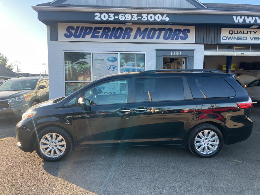 2017 Toyota Sienna Limited Premium AWD 7-Passenger (Natl), available for sale in Milford, Connecticut | Korhan LLC DBA Superior Motors. Milford, Connecticut