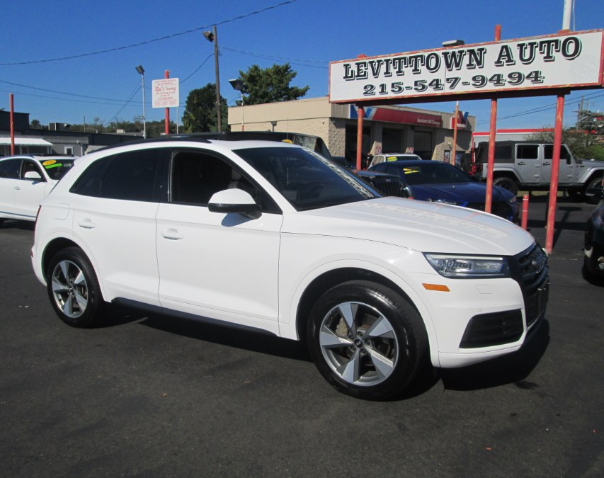 2020 Audi Q5 Titanium Premium 45 TFSI quattro, available for sale in Levittown, Pennsylvania | Levittown Auto. Levittown, Pennsylvania