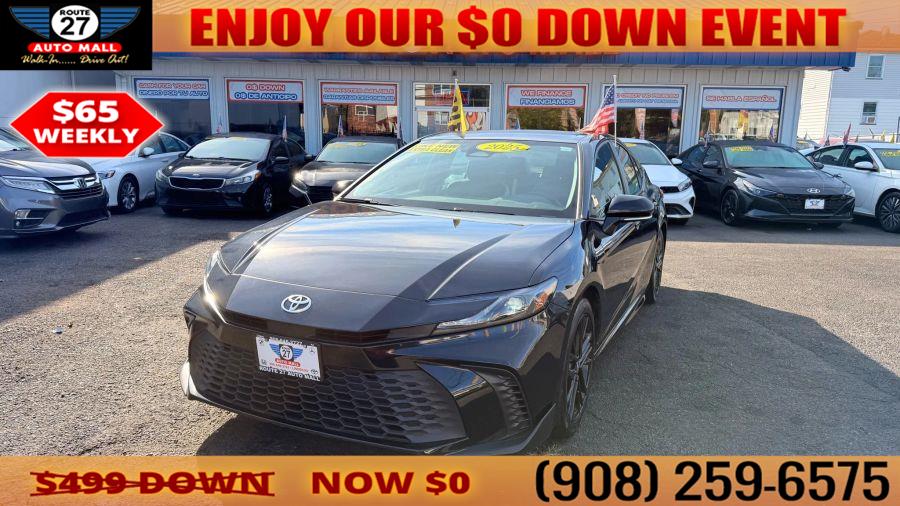 2025 Toyota Camry SE Sedan 4D, available for sale in Linden, New Jersey | Route 27 Auto Mall. Linden, New Jersey