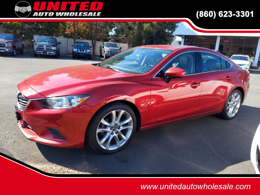 2015 Mazda Mazda6 4dr Sdn Man i Touring, available for sale in East Windsor, Connecticut | United Auto Sales of E Windsor, Inc. East Windsor, Connecticut