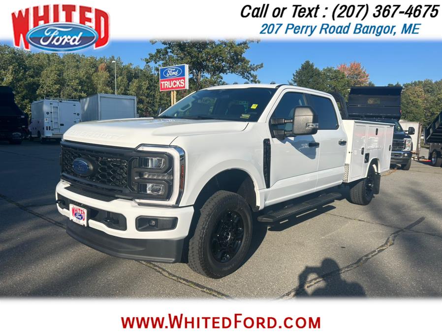 2025 Ford Super Duty F-350 SRW XL STX 4WD Crew Cab 9' Service Body, available for sale in Bangor, Maine | Whited Ford. Bangor, Maine