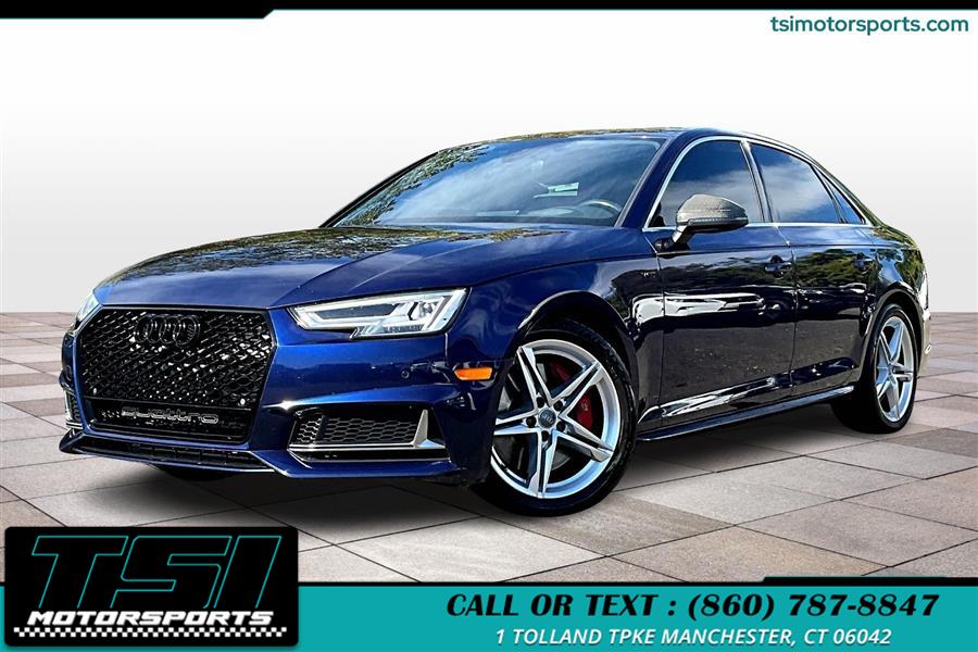 2018 Audi S4 3.0 TFSI Prestige quattro AWD, available for sale in Manchester, Connecticut | TSI Motorsports. Manchester, Connecticut