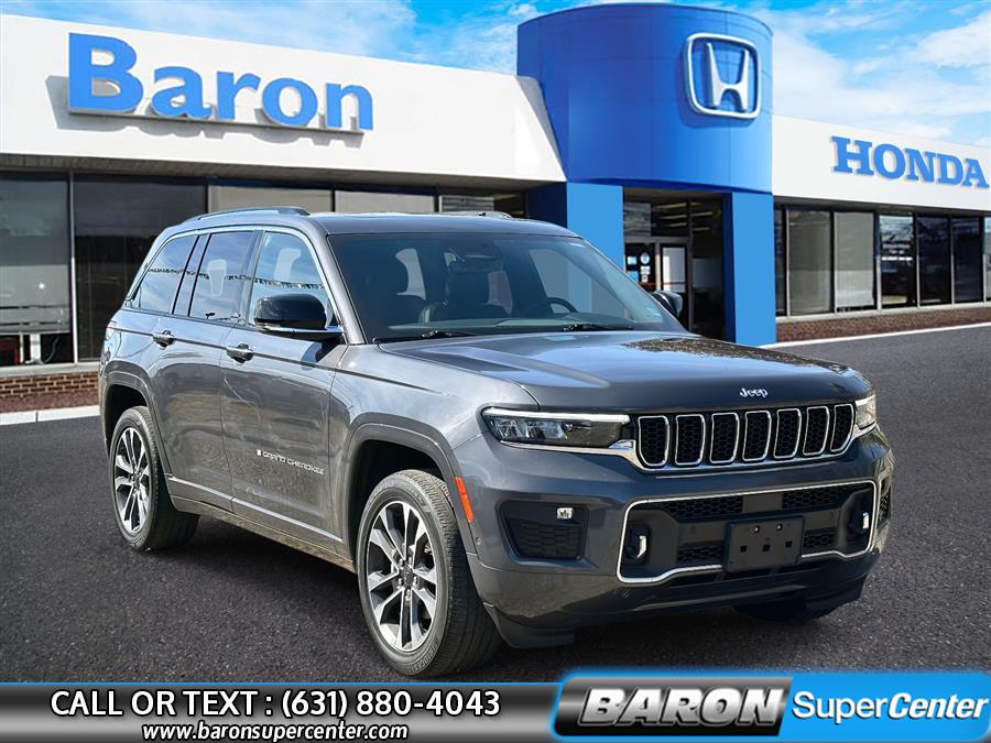 2022 Jeep Grand Cherokee Overland, available for sale in Patchogue, New York | Baron Supercenter. Patchogue, New York