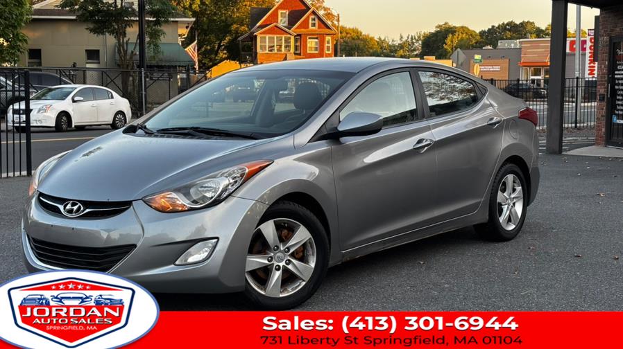 2012 Hyundai Elantra 4dr Sdn Auto GLS PZEV (Ulsan Plant), available for sale in Springfield, Massachusetts | Jordan Auto Sales. Springfield, Massachusetts