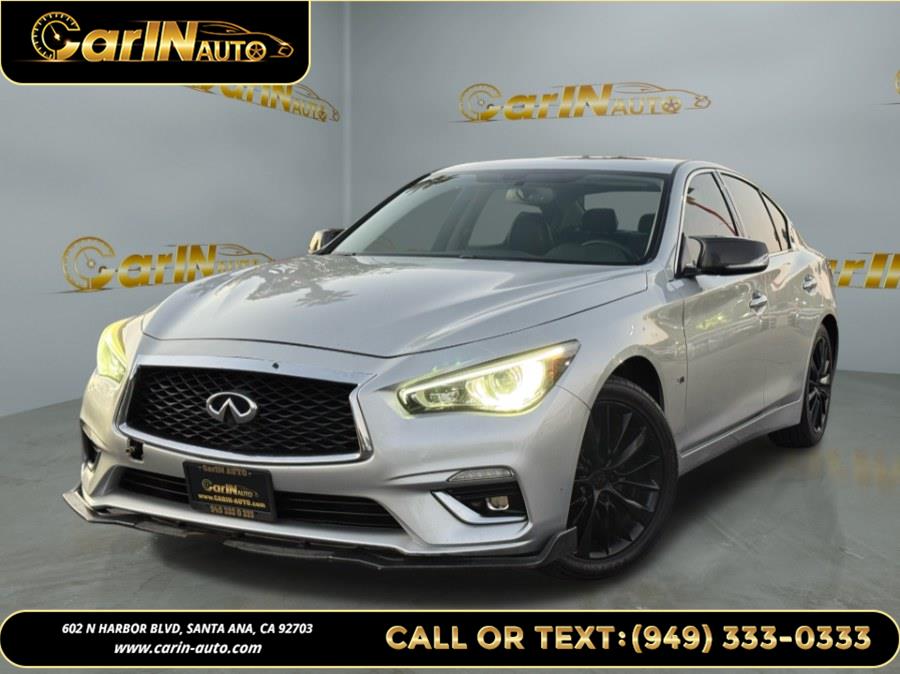 2018 INFINITI Q50 3.0t LUXE RWD, available for sale in Santa Ana, California | Carin Auto. Santa Ana, California