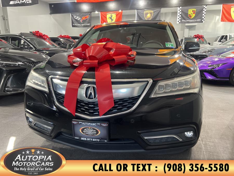 2014 Acura MDX SH-AWD 4dr Advance/Entertainment Pkg, available for sale in Union, New Jersey | Autopia Motorcars Inc. Union, New Jersey
