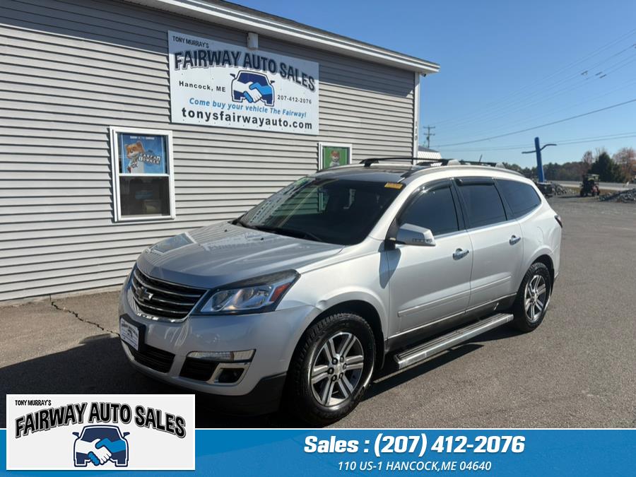 2017 Chevrolet Traverse AWD 4dr LT w/2LT, available for sale in Hancock, Maine | Fairway Auto Sales. Hancock, Maine
