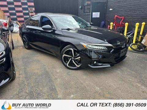 2022 Honda Accord Sedan Sport 1.5T CVT, available for sale in Delran, New Jersey | Auto World.com Inc. Delran, New Jersey