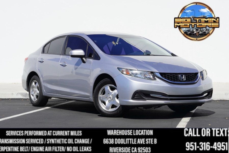 Used 2014 Honda Civic Sedan LX in Riverside, California | Big Timin Motors LLC. Riverside, California