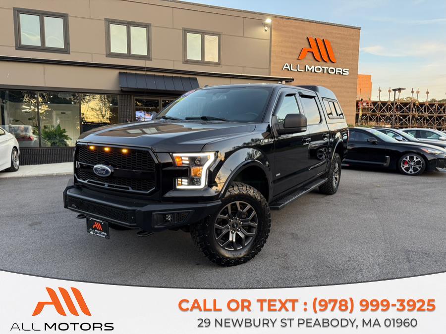 2017 Ford F-150 XLT 4WD SuperCrew 5.5'' Box, available for sale in Peabody, Massachusetts | All Motors. Peabody, Massachusetts