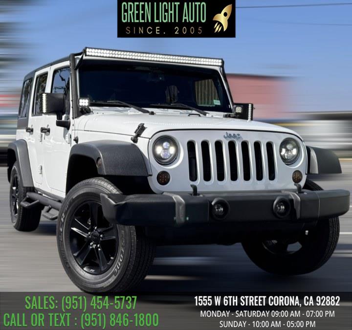 Used 2016 Jeep Wrangler Unlimited in Corona, California | Green Light Auto. Corona, California