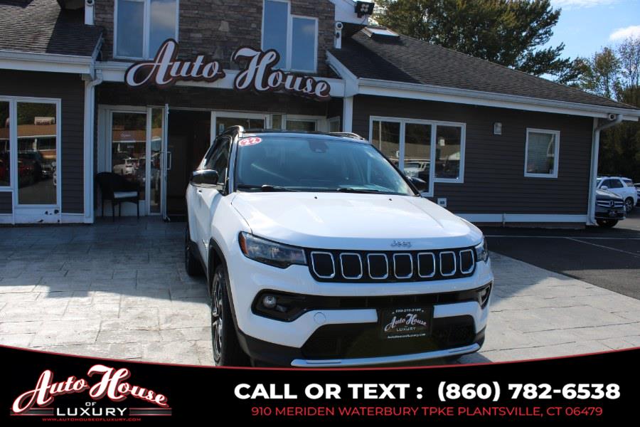 2022 Jeep Compass Limited 4x4, available for sale in Plantsville, Connecticut | Auto House of Luxury. Plantsville, Connecticut 2022 Jeep Compass Limited 4x4, available for sale in Plantsville, Connecticut | Auto House of Luxury. Plantsville, Connecticut