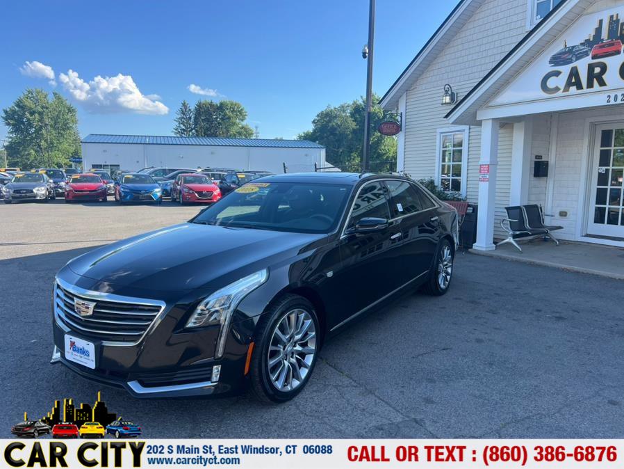 2018 Cadillac CT6 4dr Sdn 3.6L Luxury AWD, available for sale in East Windsor, Connecticut | Car City LLC. East Windsor, Connecticut