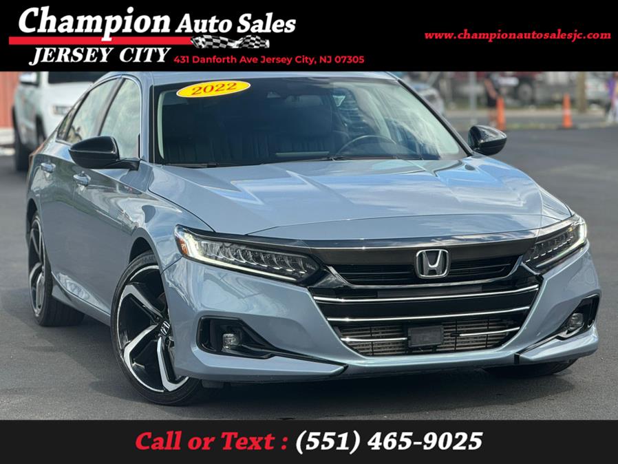 2022 Honda Accord Sedan Sport SE 1.5T CVT, available for sale in Jersey City, New Jersey | Champion Auto Sales. Jersey City, New Jersey 2022 Honda Accord Sedan Sport SE 1.5T CVT, available for sale in Jersey City, New Jersey | Champion Auto Sales. Jersey City, New Jersey