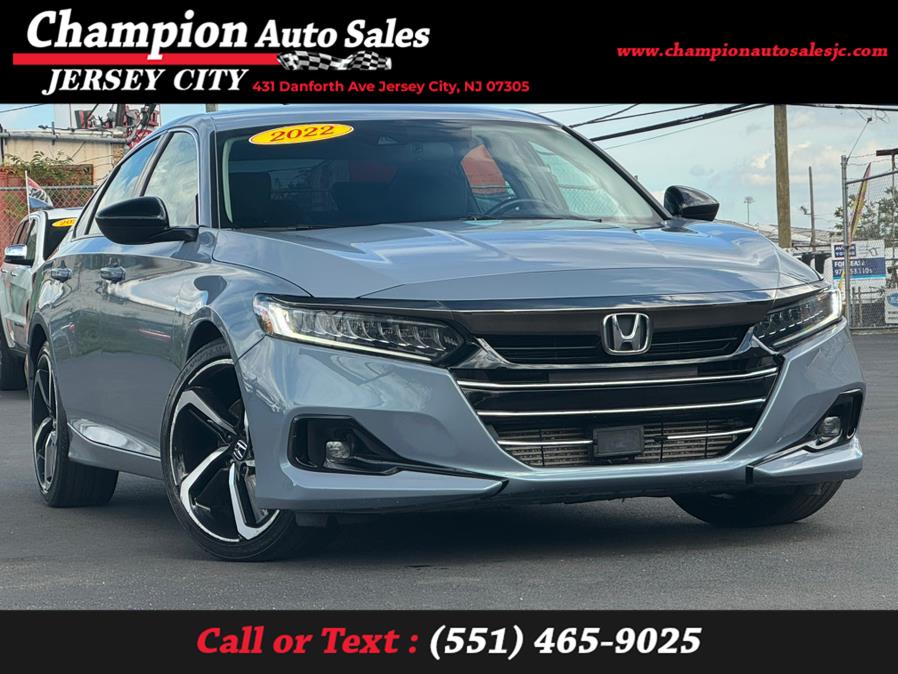 2022 Honda Accord Sedan Sport SE 1.5T CVT, available for sale in Jersey City, New Jersey | Champion Auto Sales. Jersey City, New Jersey 2022 Honda Accord Sedan Sport SE 1.5T CVT, available for sale in Jersey City, New Jersey | Champion Auto Sales. Jersey City, New Jersey
