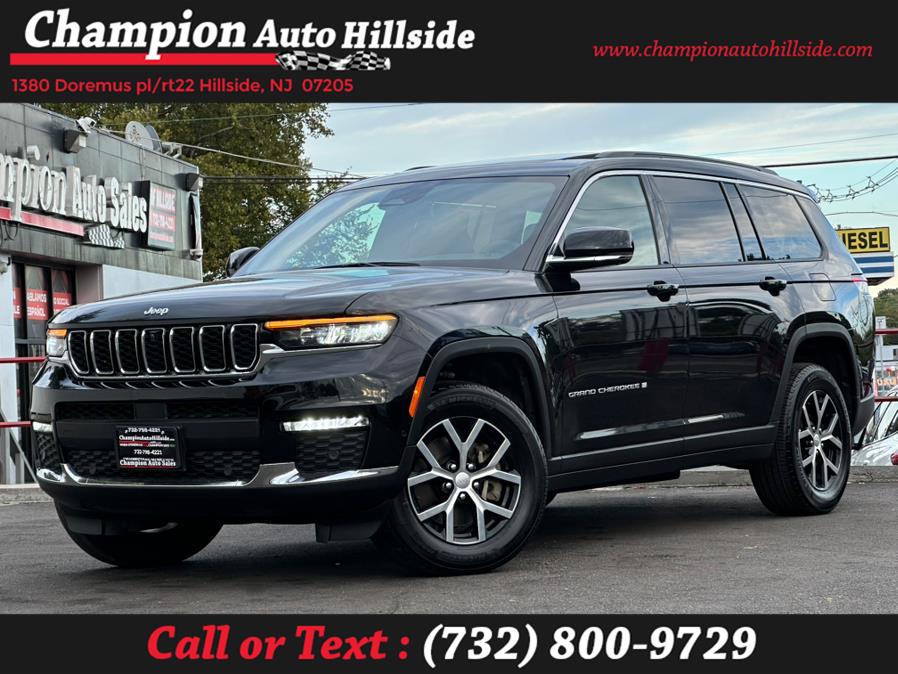 2024 Jeep Grand Cherokee L Limited 4x4, available for sale in Hillside, New Jersey | Champion Auto Hillside. Hillside, New Jersey
