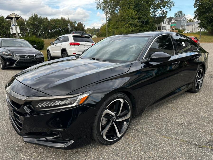 2021 Honda Accord Sedan Sport 1.5T CVT, available for sale in New Milford, Connecticut | Faustos Auto Body and Repairs LLC. New Milford, Connecticut
