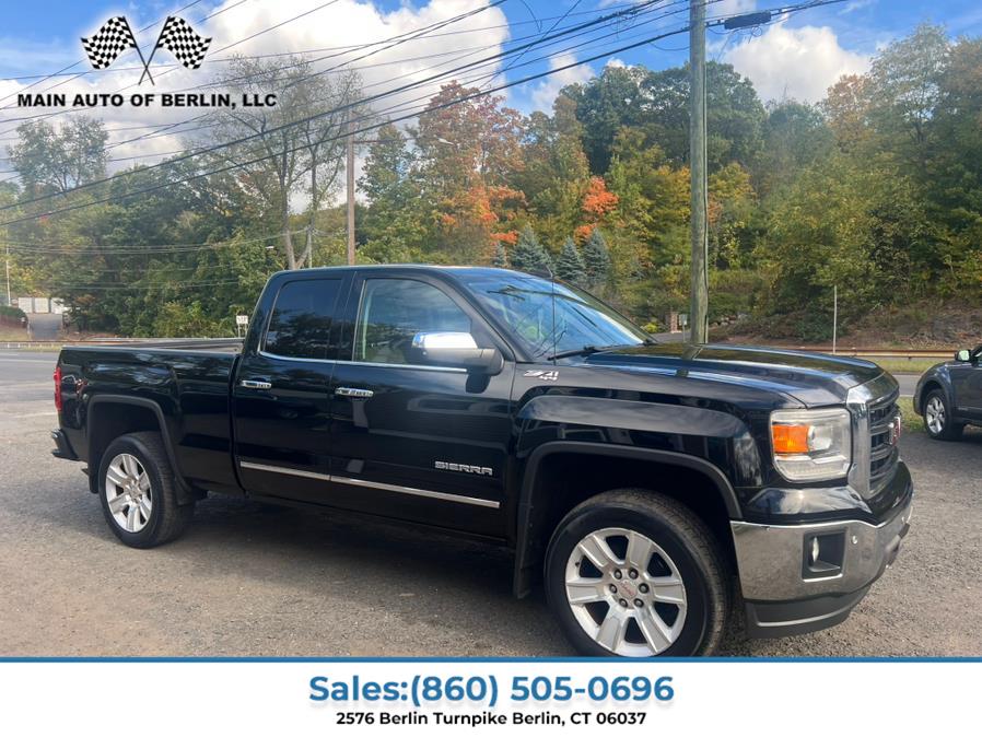 2015 GMC Sierra 1500 4WD Double Cab 143.5" SLT, available for sale in Berlin, Connecticut | Main Auto of Berlin. Berlin, Connecticut 2015 GMC Sierra 1500 4WD Double Cab 143.5" SLT, available for sale in Berlin, Connecticut | Main Auto of Berlin. Berlin, Connecticut