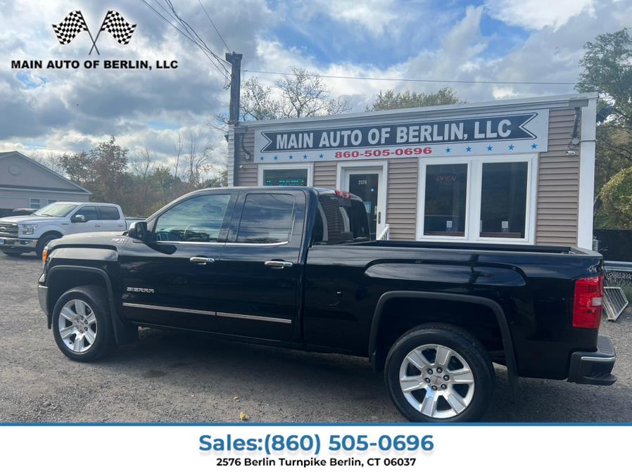2015 GMC Sierra 1500 4WD Double Cab 143.5" SLT, available for sale in Berlin, Connecticut | Main Auto of Berlin. Berlin, Connecticut 2015 GMC Sierra 1500 4WD Double Cab 143.5" SLT, available for sale in Berlin, Connecticut | Main Auto of Berlin. Berlin, Connecticut