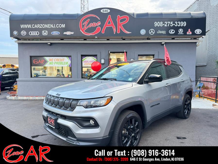 Used 2022 Jeep Compass in Linden, New Jersey | Car Zone. Linden, New Jersey