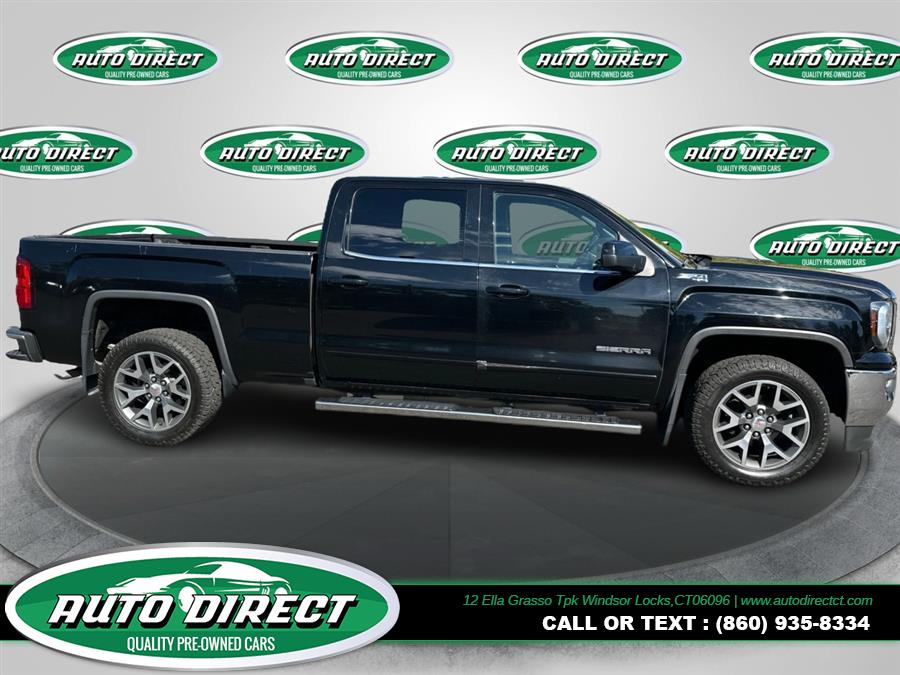2016 GMC Sierra 1500 4WD Crew Cab 153.0" SLE, available for sale in Windsor Locks, Connecticut | Auto Direct LLC. Windsor Locks, Connecticut 2016 GMC Sierra 1500 4WD Crew Cab 153.0" SLE, available for sale in Windsor Locks, Connecticut | Auto Direct LLC. Windsor Locks, Connecticut