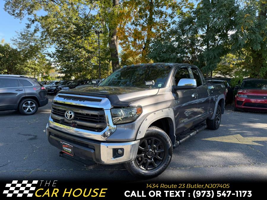 2014 Toyota Tundra 4WD Truck Double Cab 5.7L V8 6-Spd AT SR5 (Natl), available for sale in Butler, New Jersey | The Car House. Butler, New Jersey