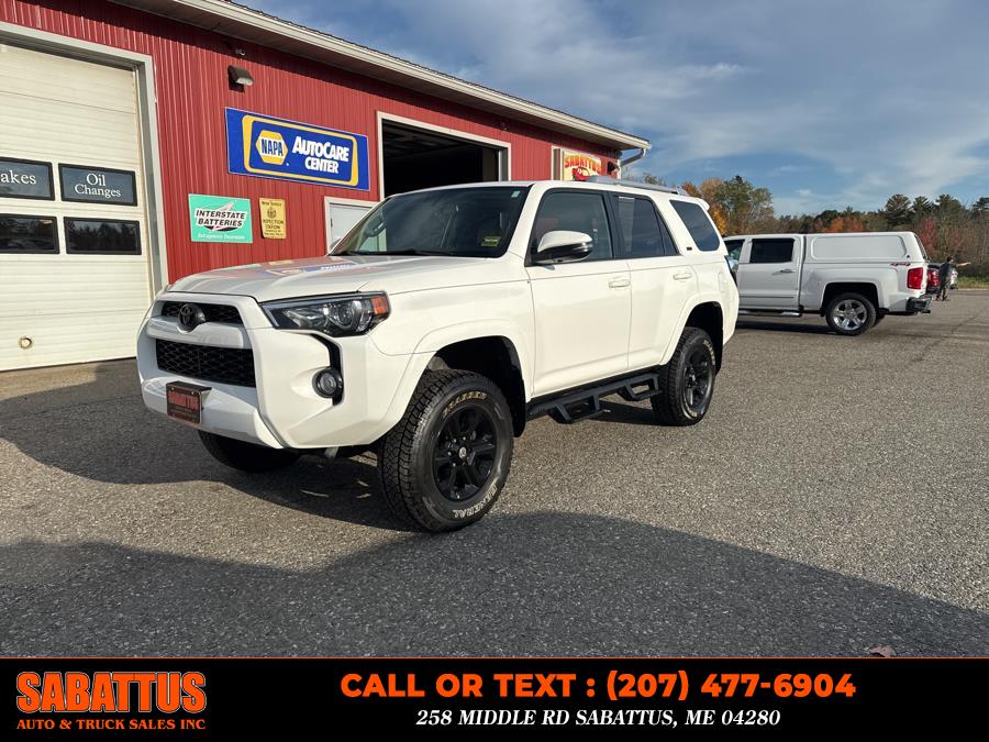 2018 Toyota 4Runner SR5 4WD (Natl), available for sale in Sabattus, Maine | Sabattus Auto and Truck Sales Inc. Sabattus, Maine