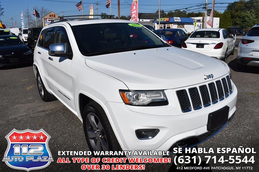 2015 Jeep Grand Cherokee OVERLAND, available for sale in Patchogue, New York | 112 Auto Plaza. Patchogue, New York